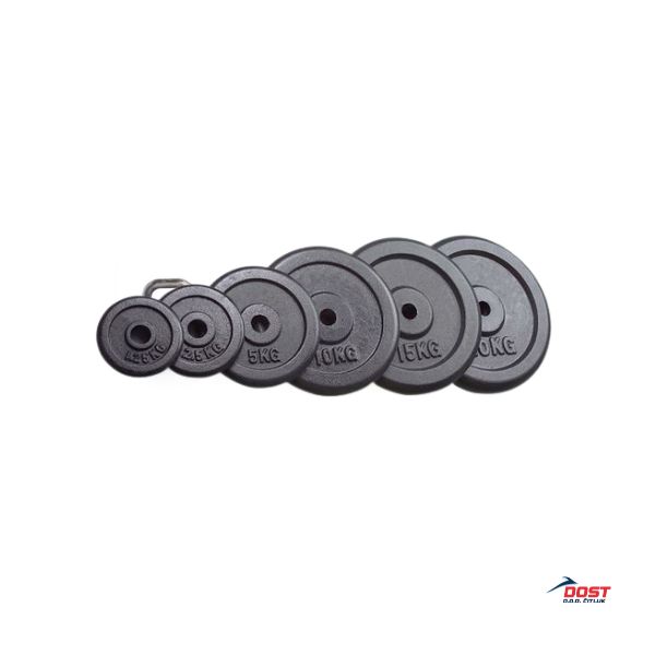 Uteg metalni sivi dia 51 mm - DY-015O-20 - Fitness oprema - Utezi - DOST Čitluk