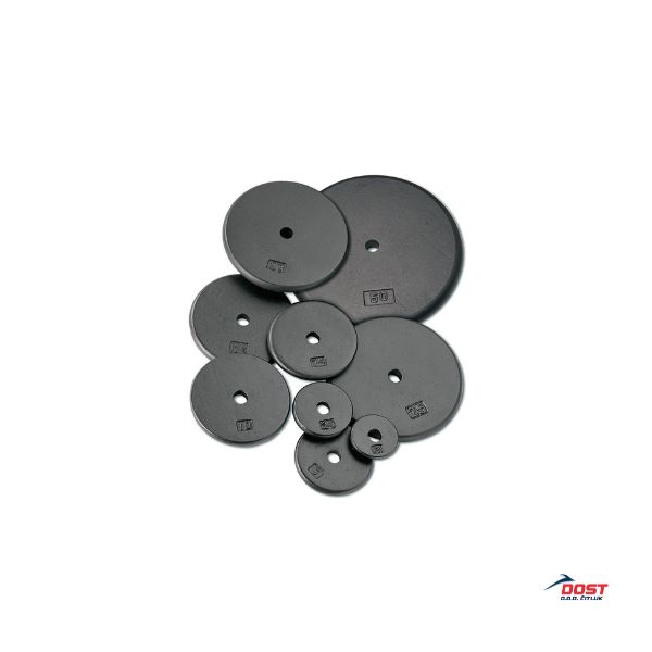 Uteg gumirani crni dia 51 mm - DY-H-20 - Fitness oprema - Utezi - DOST Čitluk