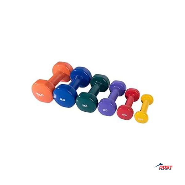 Uteg plastificirani 8 kg (par) - DY-PV8 - Fitness oprema - Utezi - DOST Čitluk